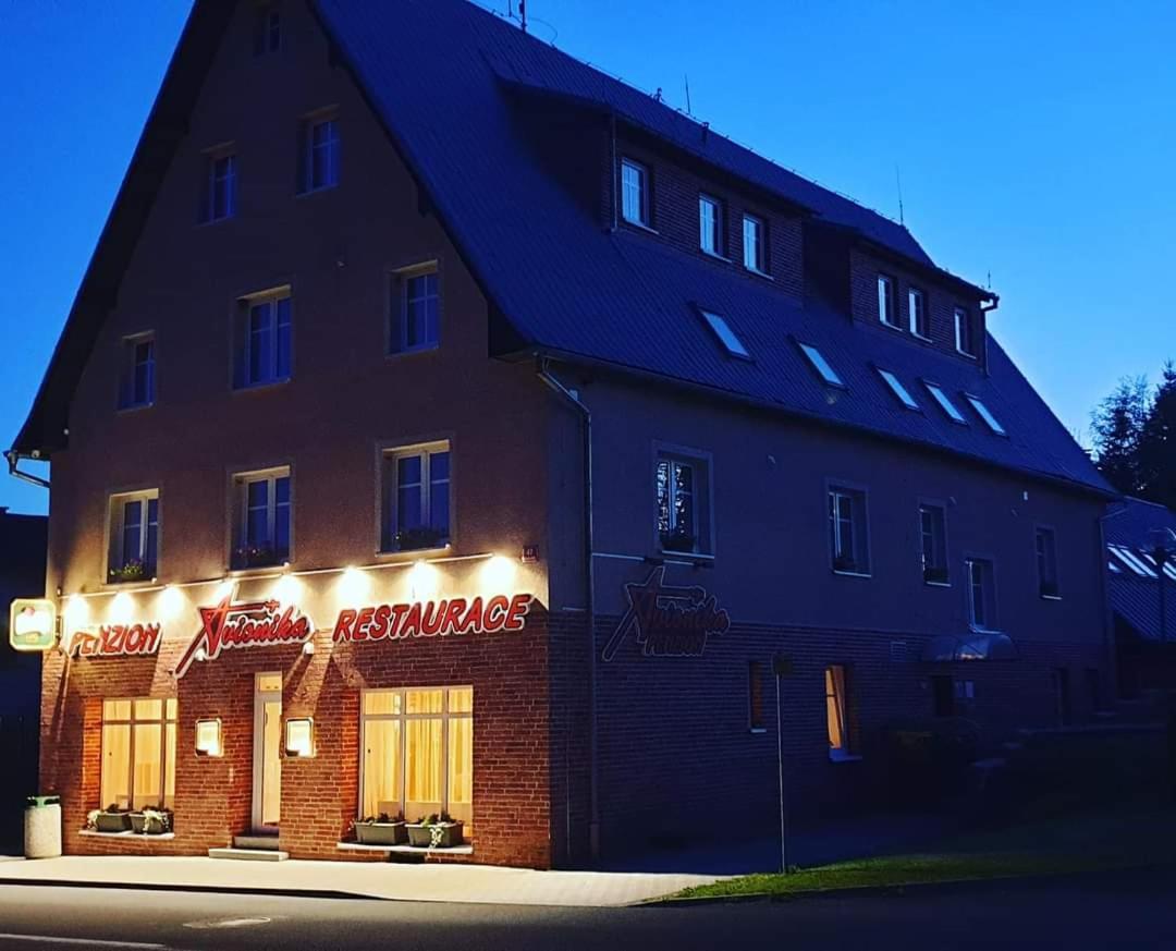 Restaurant & Penzion Avionika Kovarska Luaran gambar